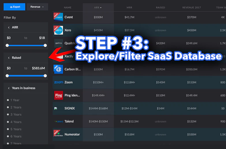 Latka SaaS Database Image