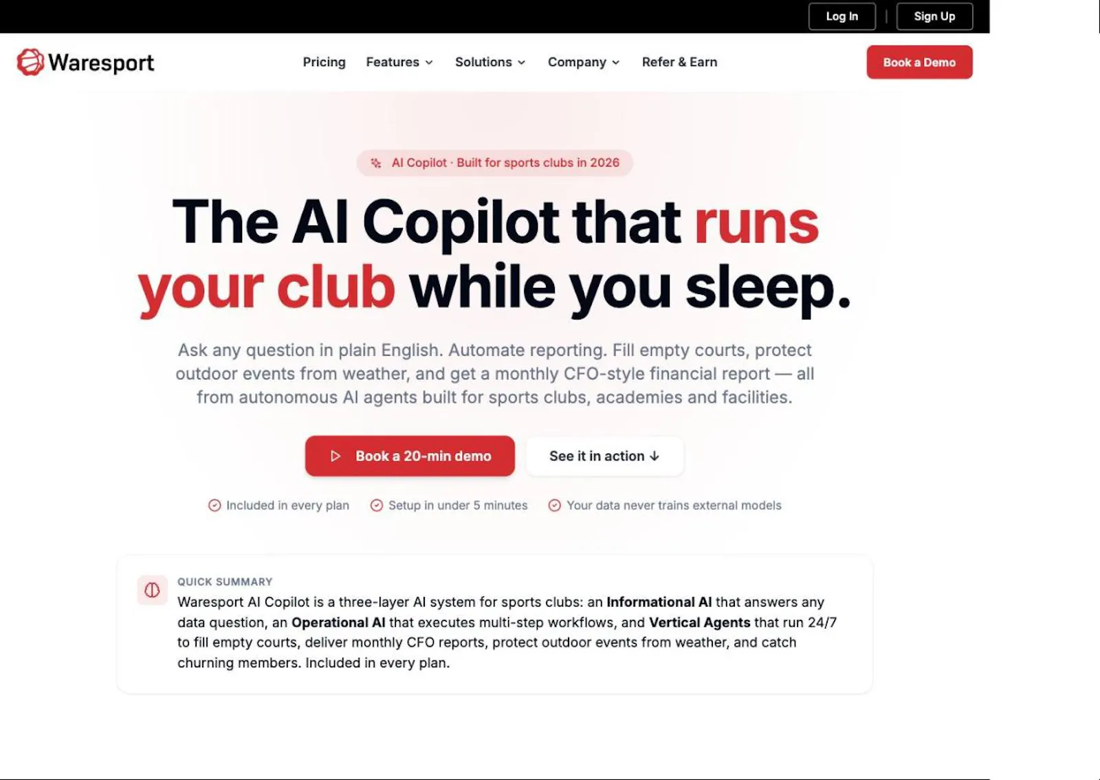 Waresport screenshot 4
