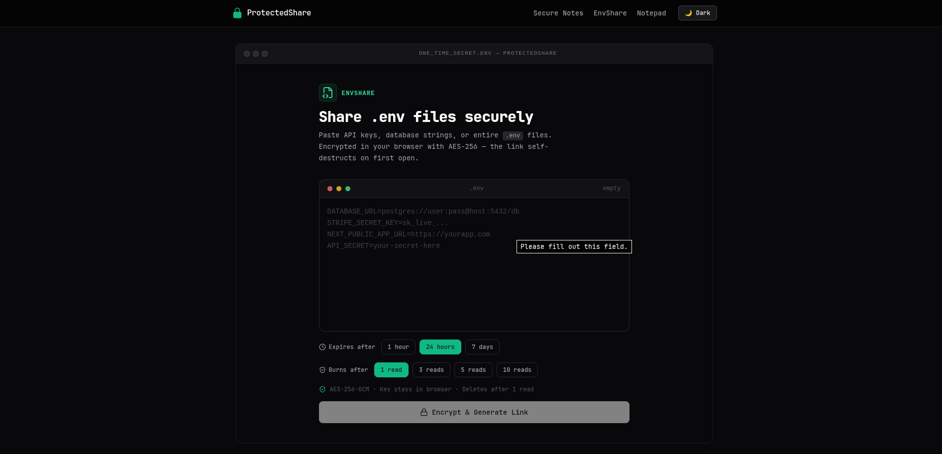ProtectedShare gallery image
