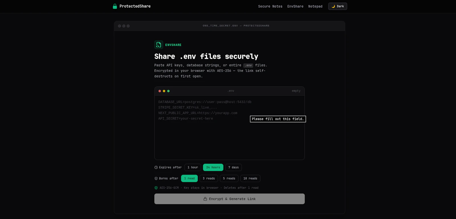 ProtectedShare screenshot 4