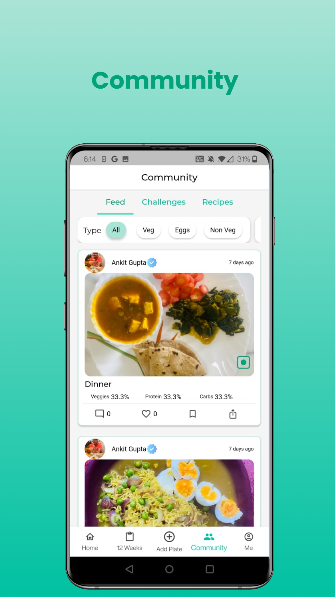 FitCurry - Weight loss with 12 week healthy eating habit program media 4