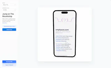 Make Your Own Device Mockup Generator gallery image