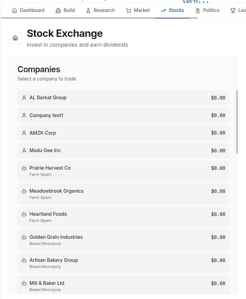 Capitonomics - Main screenshot showing features and interface