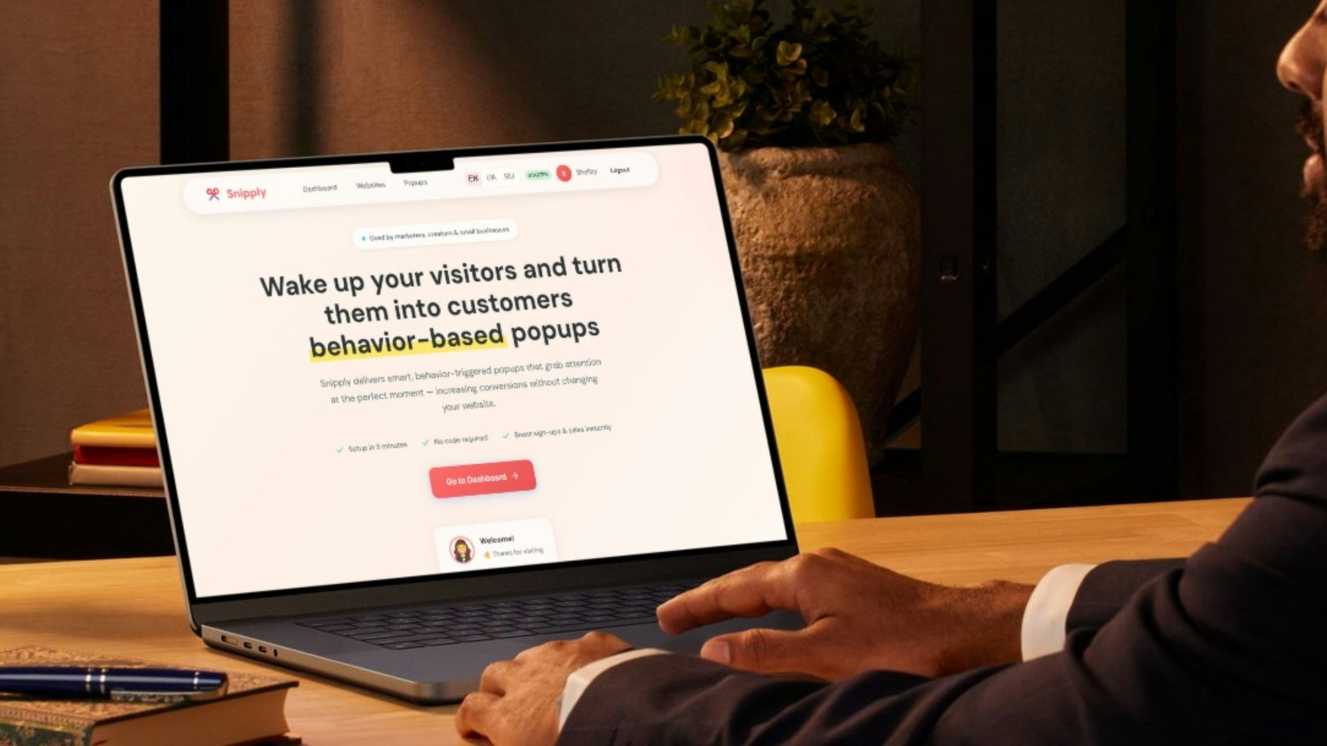 Snipply — Behavior-Based Popups gallery image