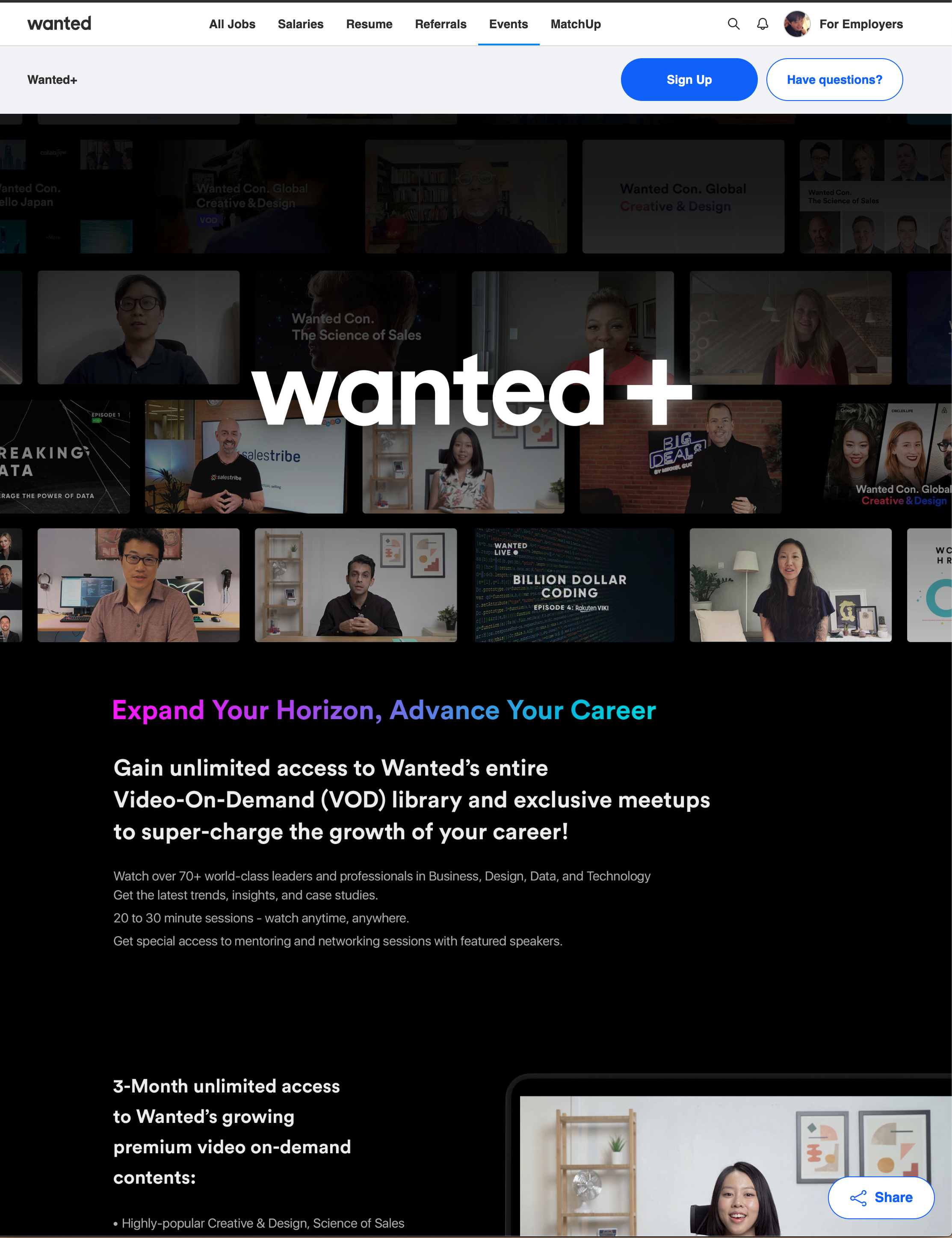 Wanted+ gallery image