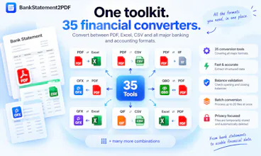 Bank Statement PDF to Excel Converter gallery image