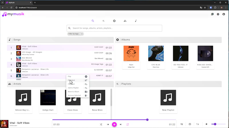 MyMusik screenshot 5