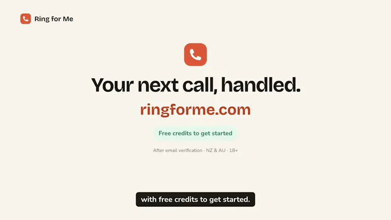 Ring for Me screenshot 1 (video preview)