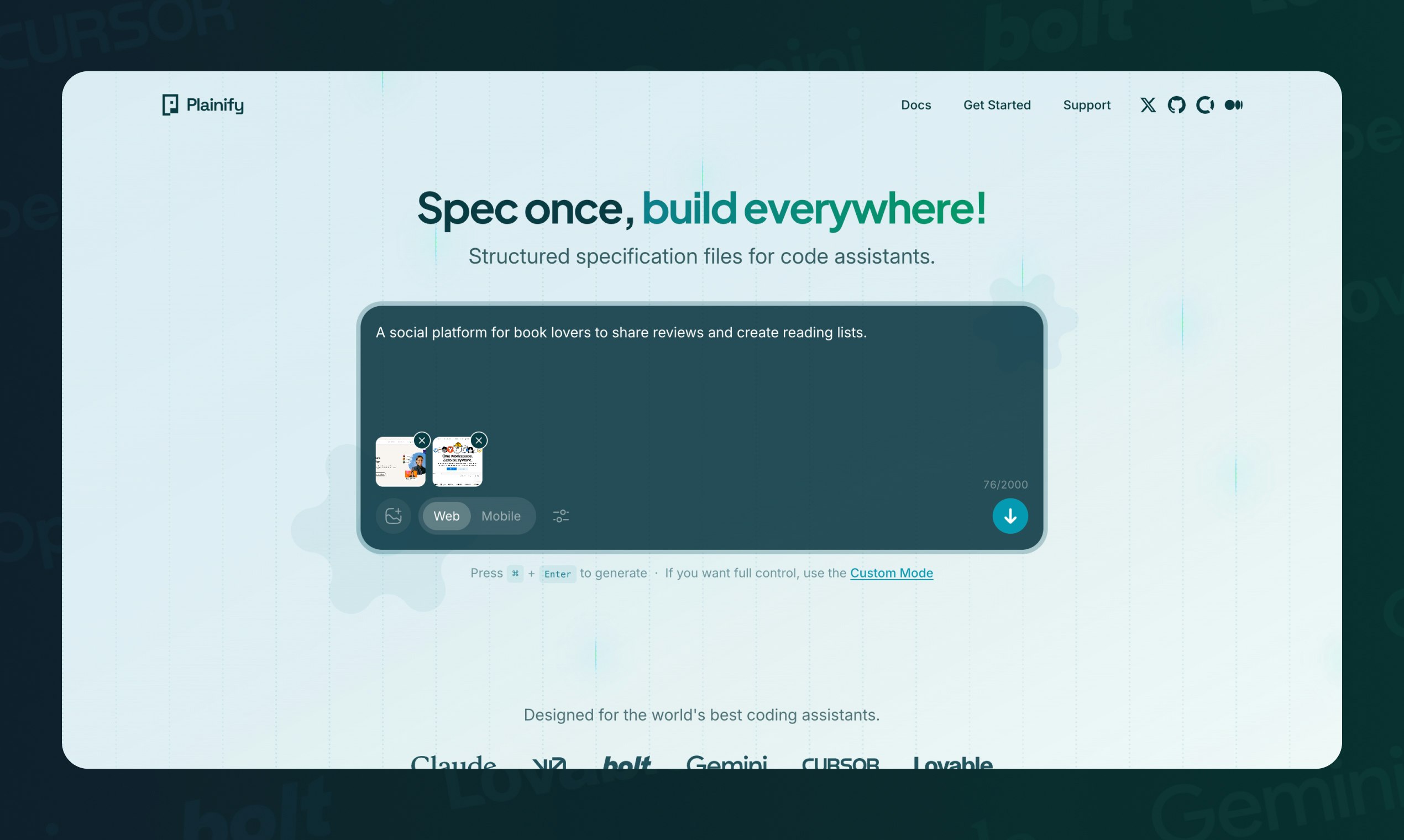 Plainify - Screenshot 2 showing product features and functionality