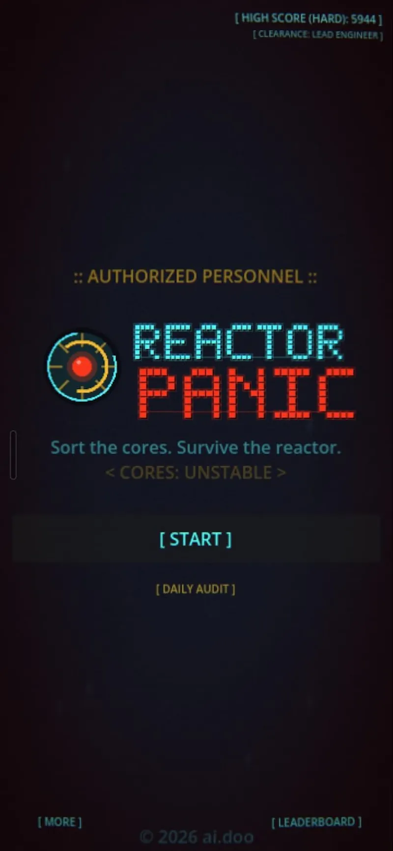 Reactor Panic screenshot 1