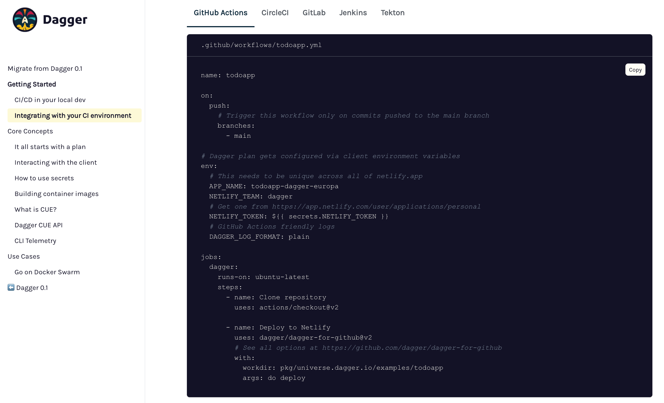 Dagger gallery image