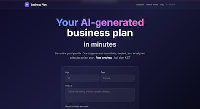AI Business Plan gallery image