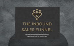 The Inbound Sales Funnel Workbook media 1