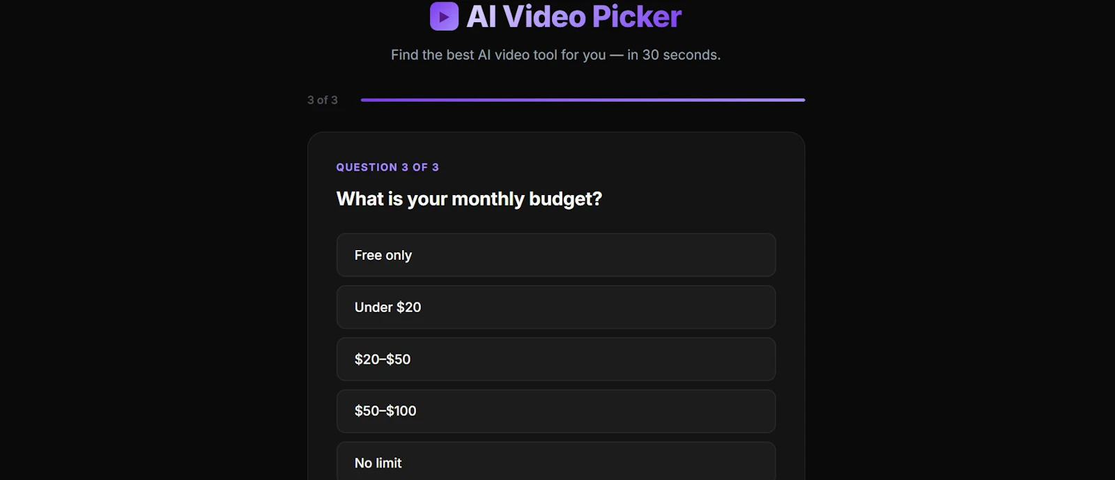 AI Video Picker screenshot 4