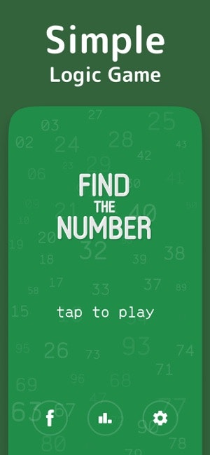 Find The Number - brain iOS game gallery image