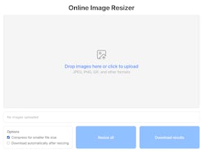 Online Image Resizer gallery image