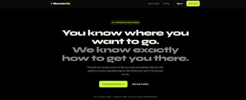 BorderIQ screenshot 1