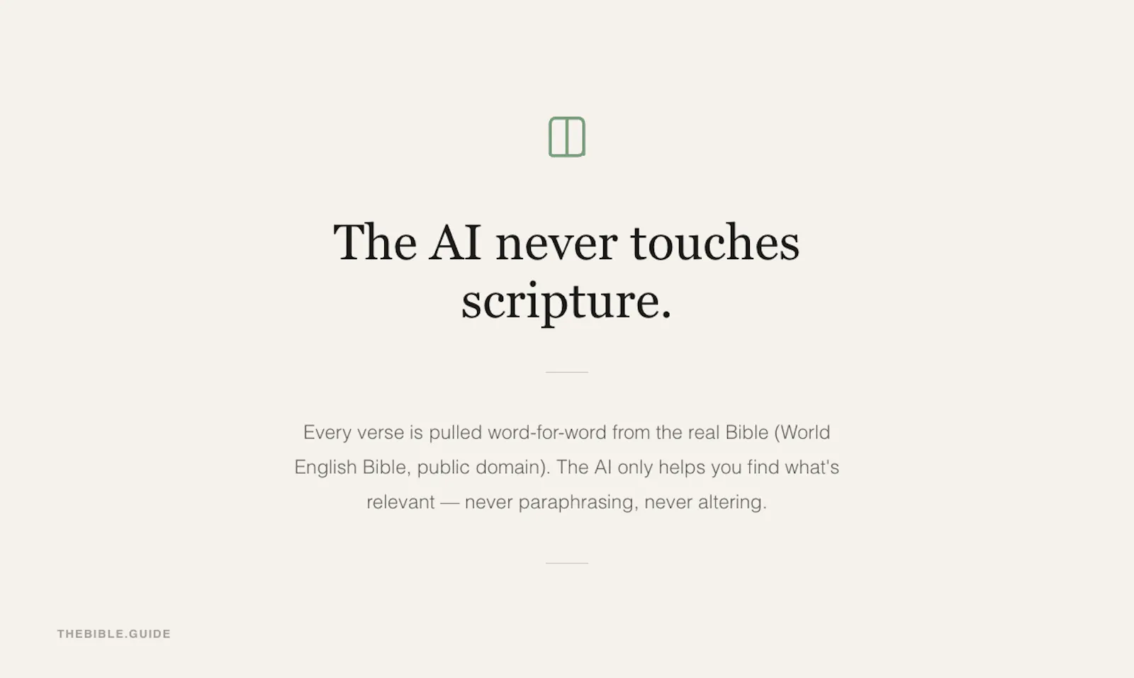 The Bible guide screenshot 5