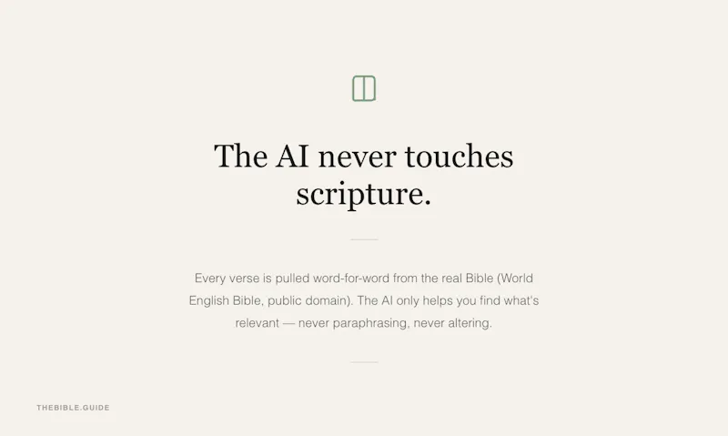 The Bible guide screenshot 5