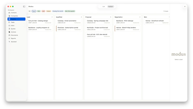 Modus Studio screenshot 4