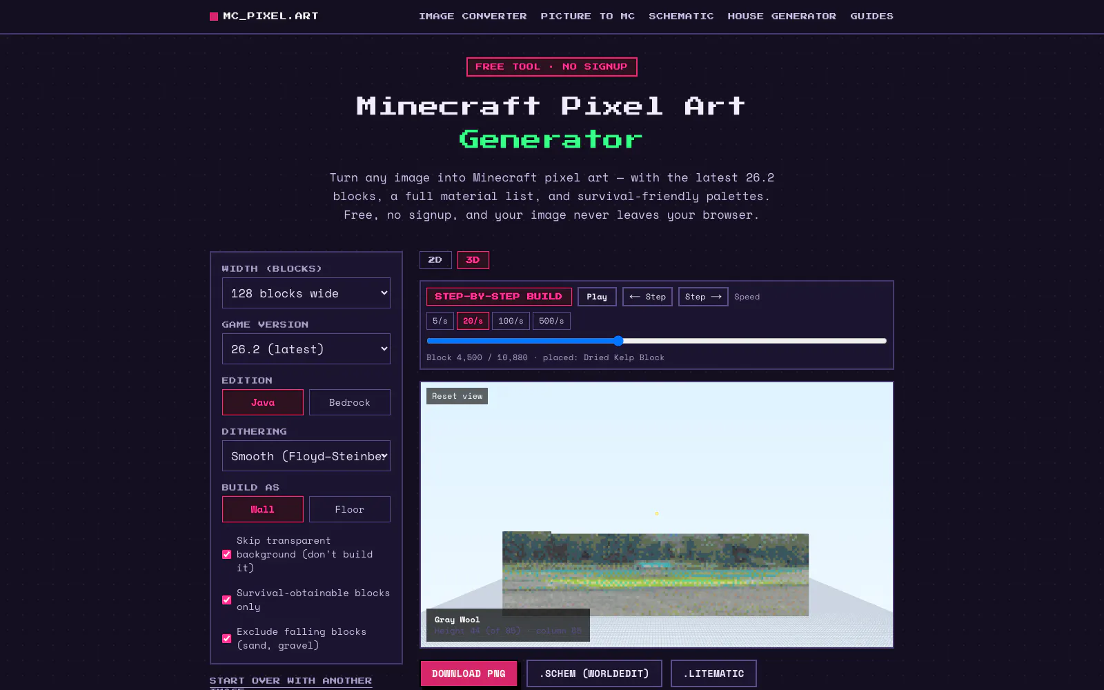 MC Pixel Art screenshot 2
