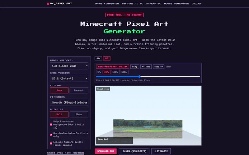 MC Pixel Art screenshot 2