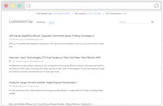 LiveMarketCap gallery image