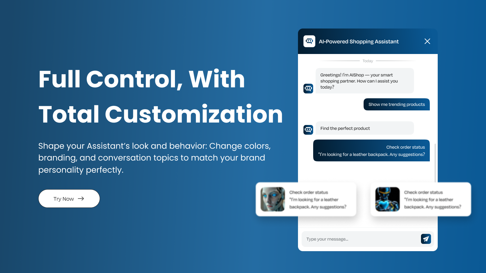 Média Assistant Smart Chatbot AI - Shopify - Agent de support AI qui connaît l'intégralité de votre magasin Shopify 2