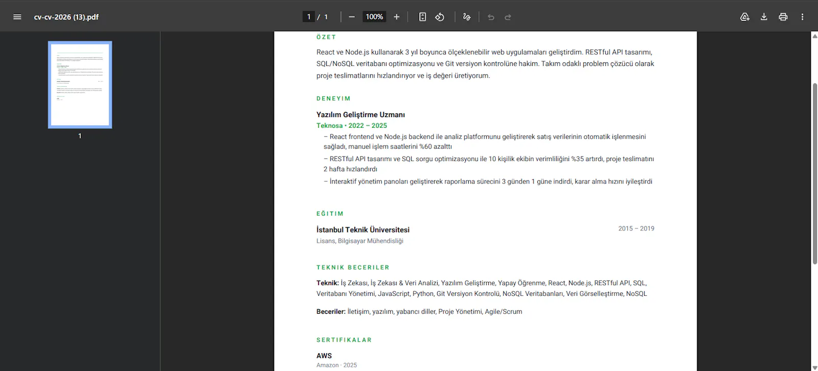 CV Noktası screenshot 2