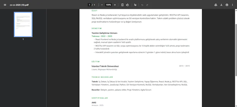CV Noktası screenshot 2
