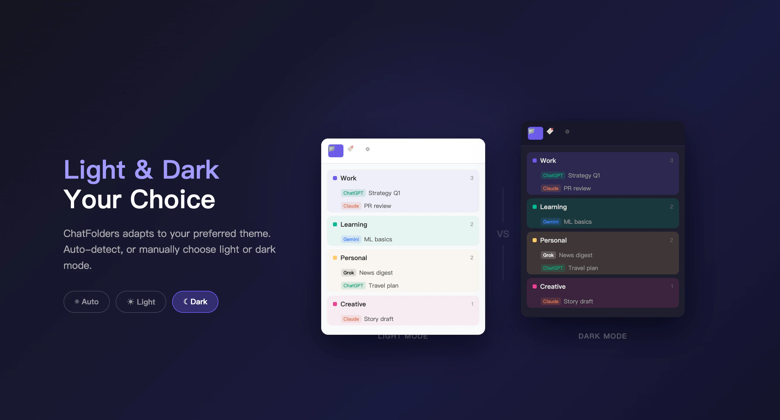 ChatFolders screenshot 3