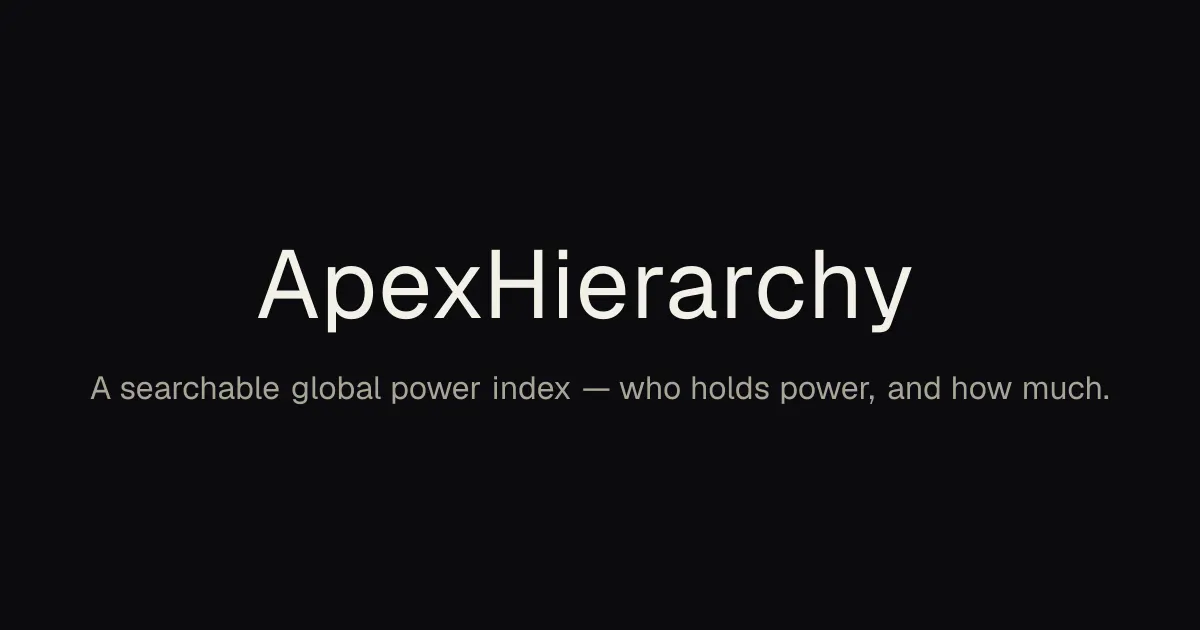 ApexHierarchy gallery image
