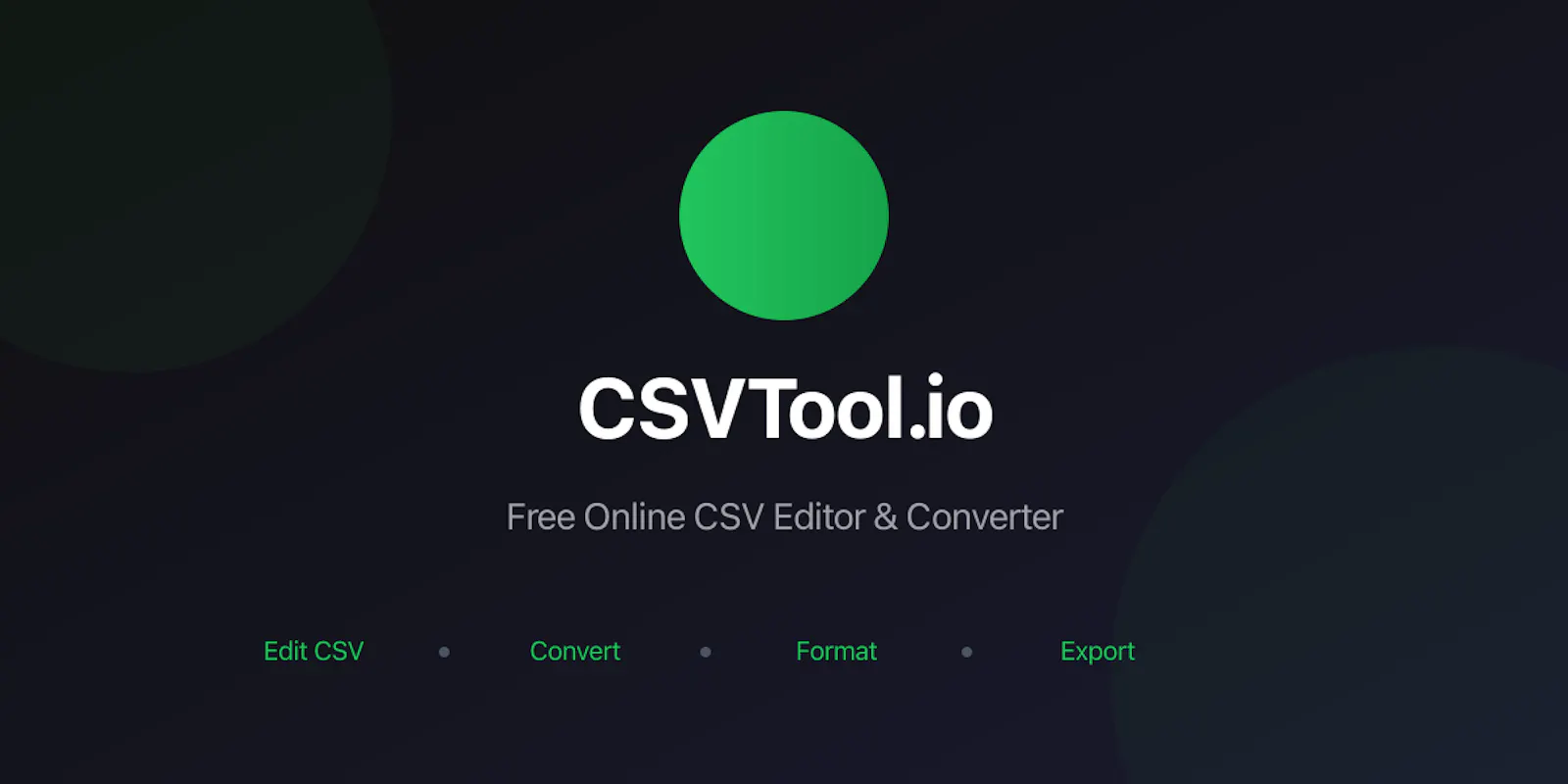 CSVTool.io screenshot 1