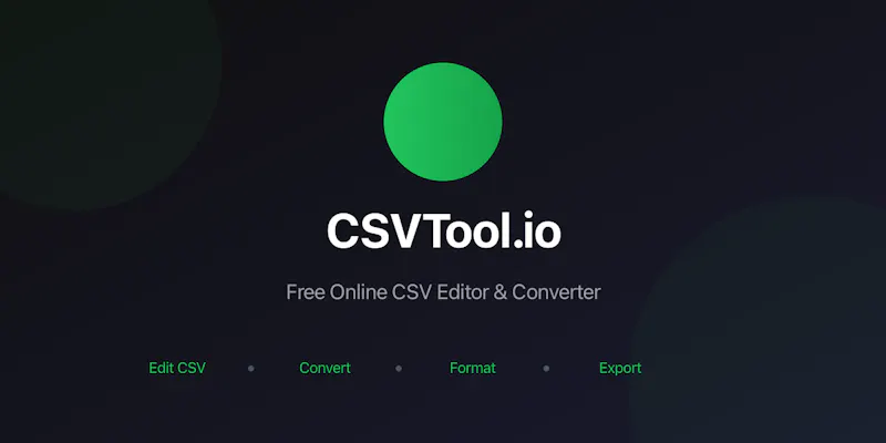 CSVTool.io screenshot 1