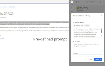 Open Source AI Chrome Extension gallery image