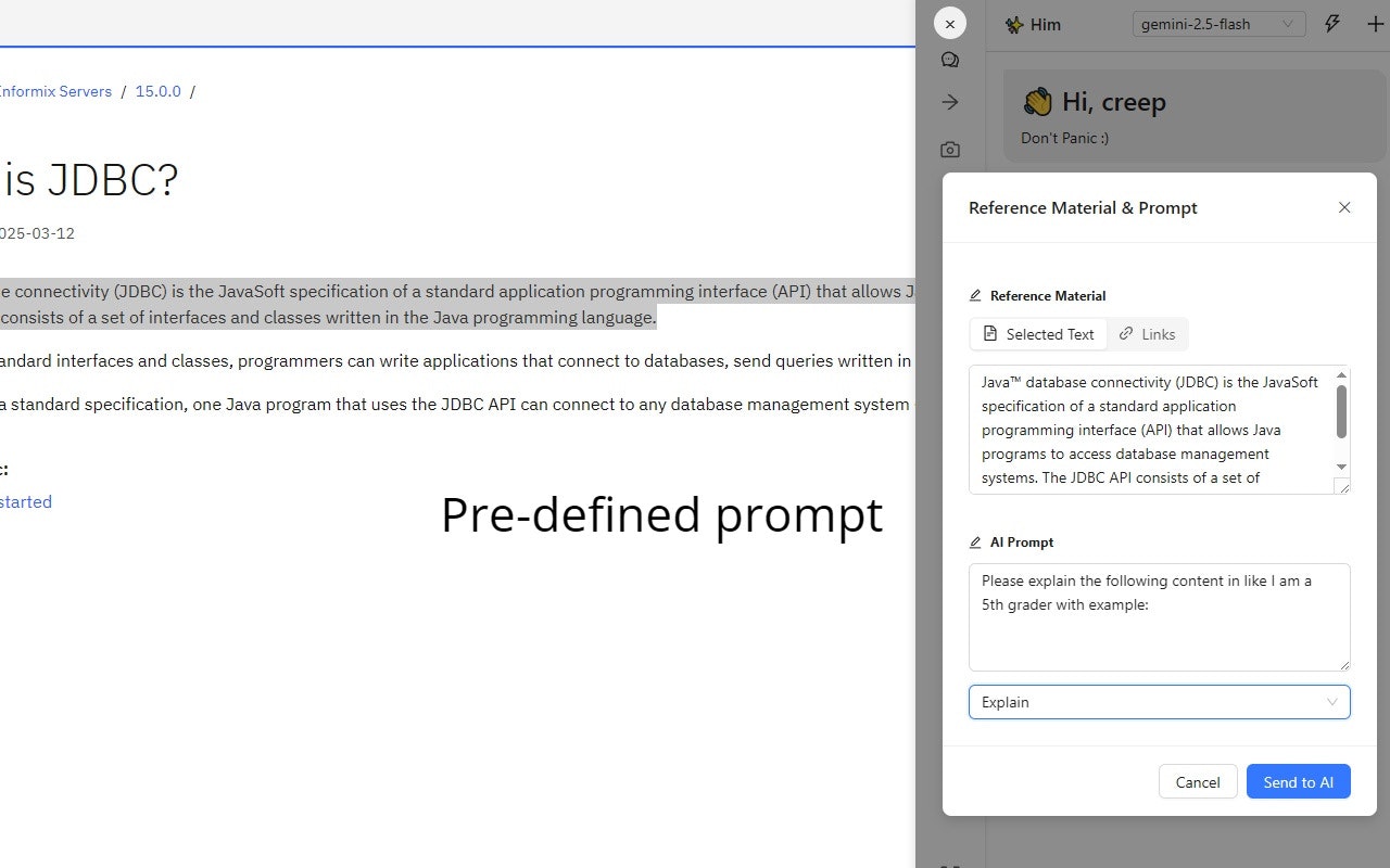 오픈 소스 AI 크롬 확장 - Chrome Extension은 사용자가 AI와 통신 할 수 있습니다. 미디어 3