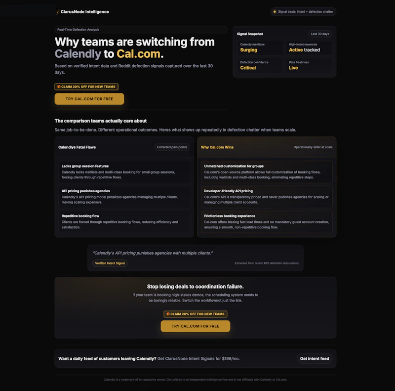 ClarusNode Intelligence screenshot 2