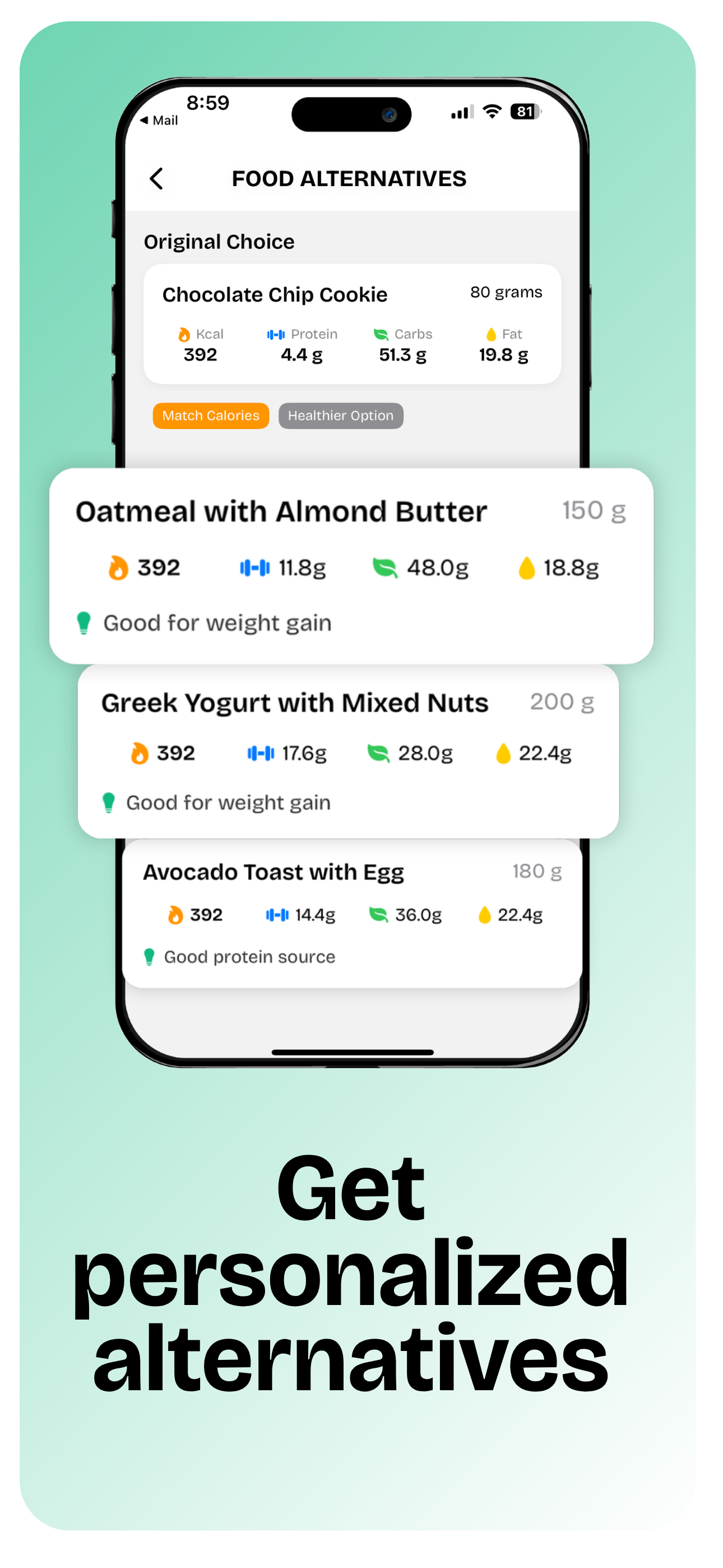 Nutriswap - Альтернативы умной еды медиа 4