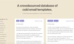 Cold Email Templates Database image