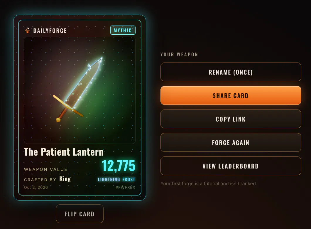 DailyForge gallery image