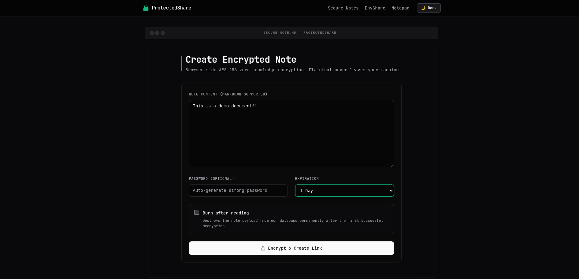 ProtectedShare gallery image