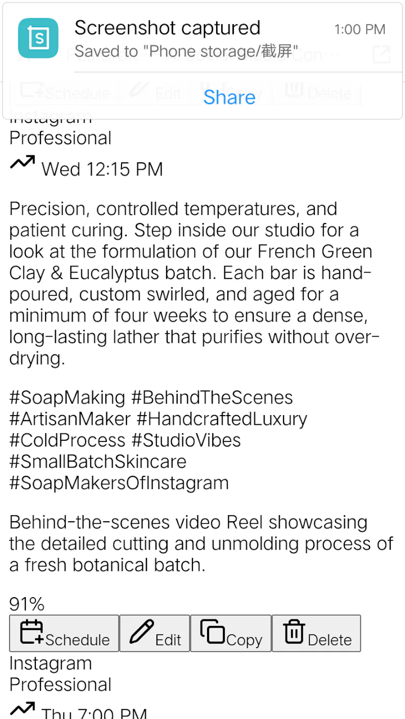 PostCraft AI,SocialMedia ContenGenerator screenshot 4