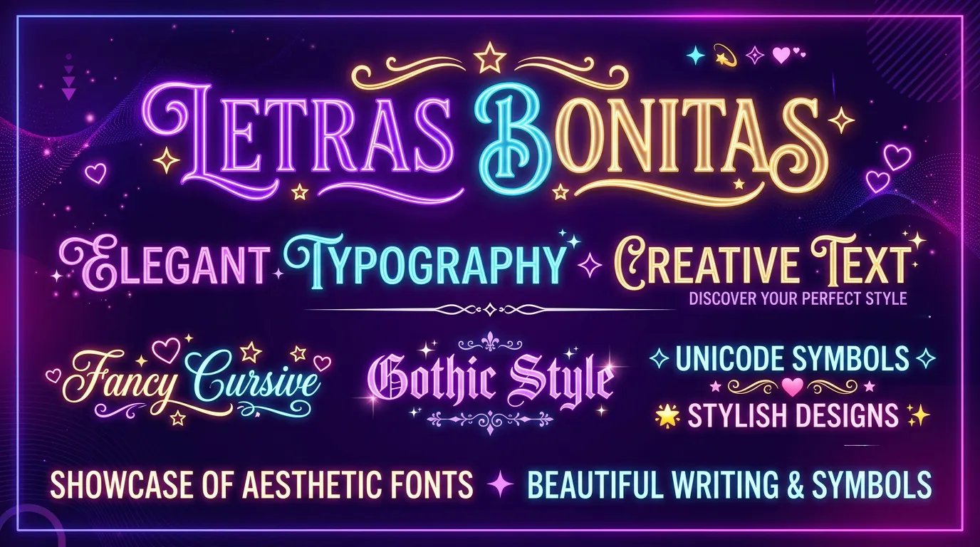 Letras Bonitas gallery image