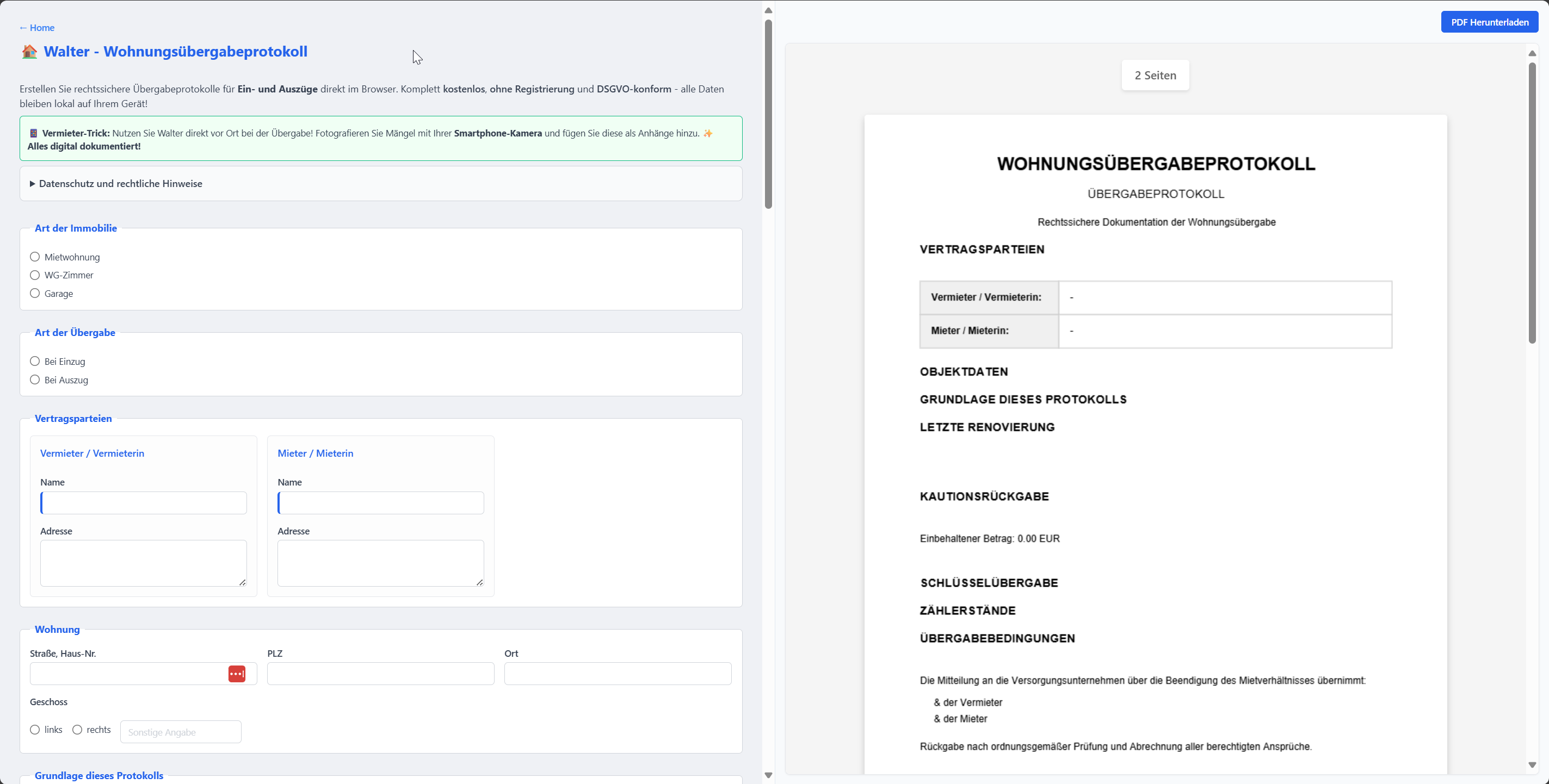 Média Le Walter - Outils gratuits pour les propriétaires privés et leurs locataires. 5