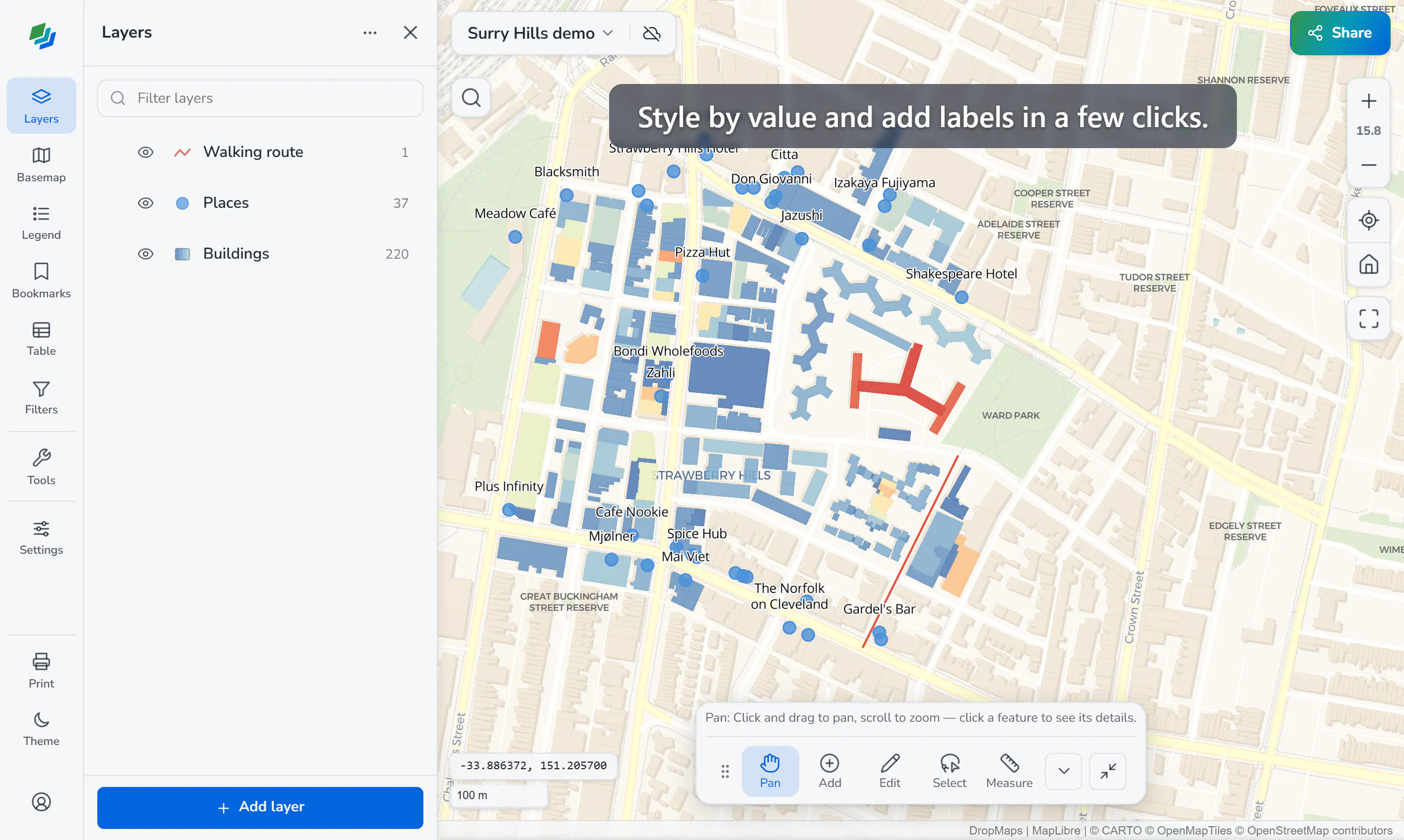 DropMaps gallery image