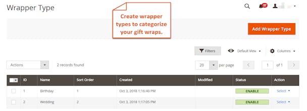 Gift Wrap for Magento 2 gallery image