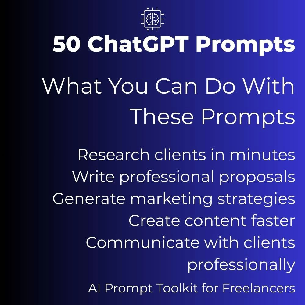 50 ChatGPT Prompts for Freelancers media 2