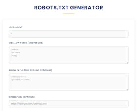 Robots.txt Generator gallery image