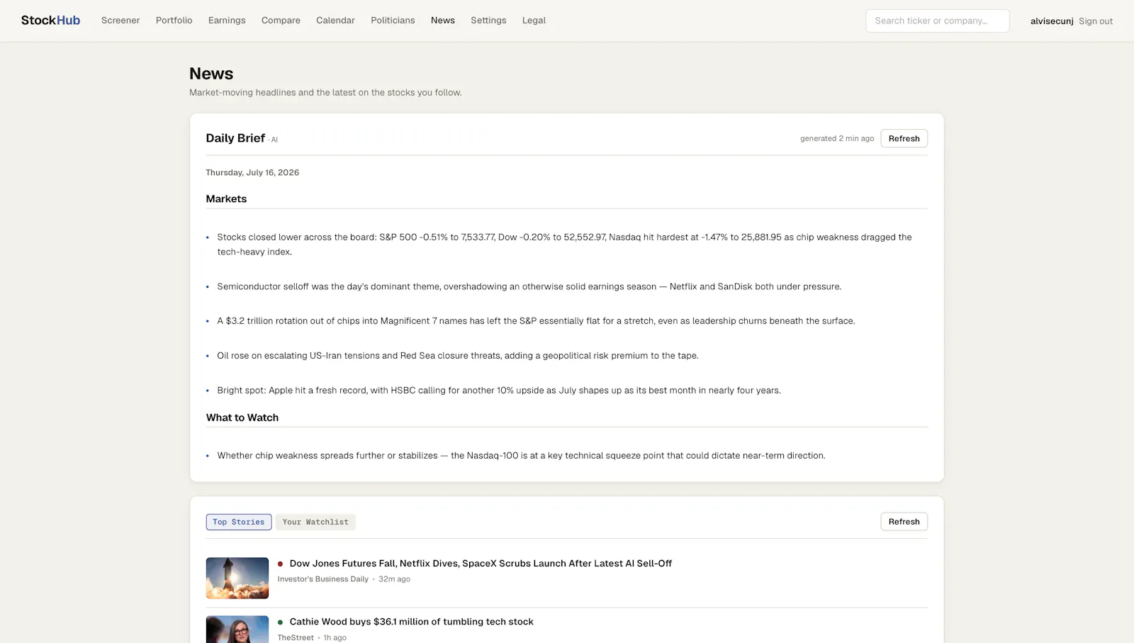 StockHub screenshot 4