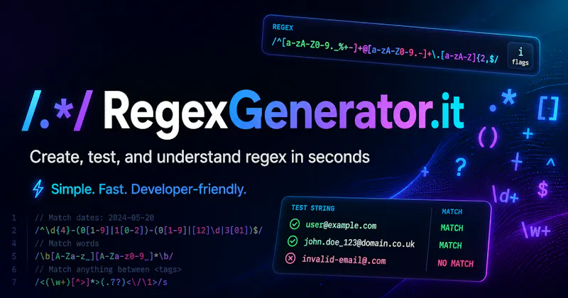 RegexGenerator screenshot 2